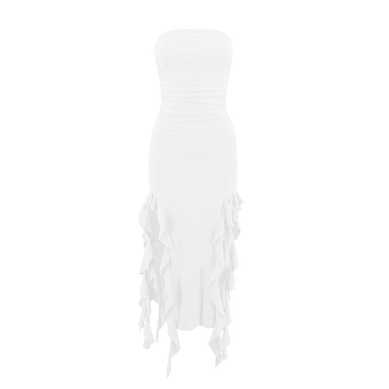 Summer strapless jellyfish sashes sexy dress women's clothing 33