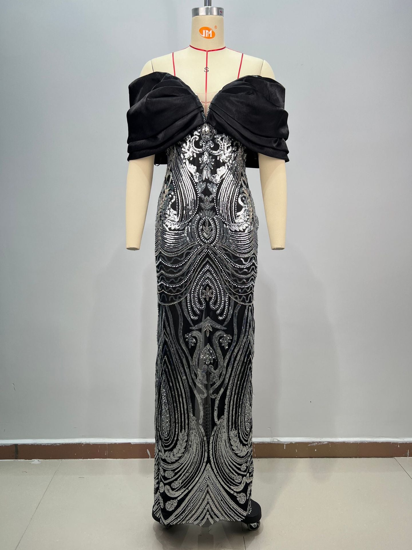 Women Embroidered Formal Party Evening Dress 4