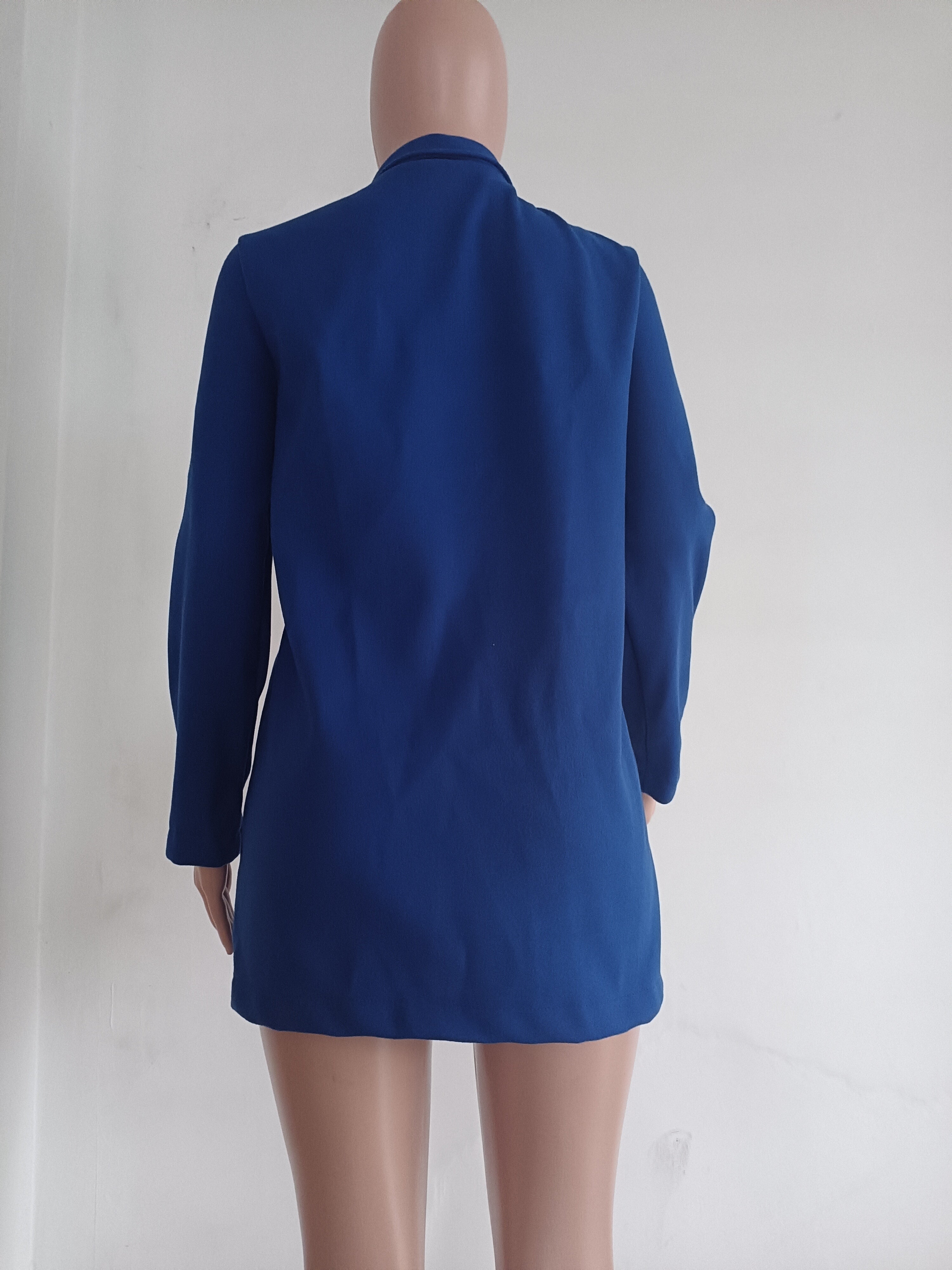 Autumn And Winter Women'S Retro Solid Color Button Stand Collar Coat 11