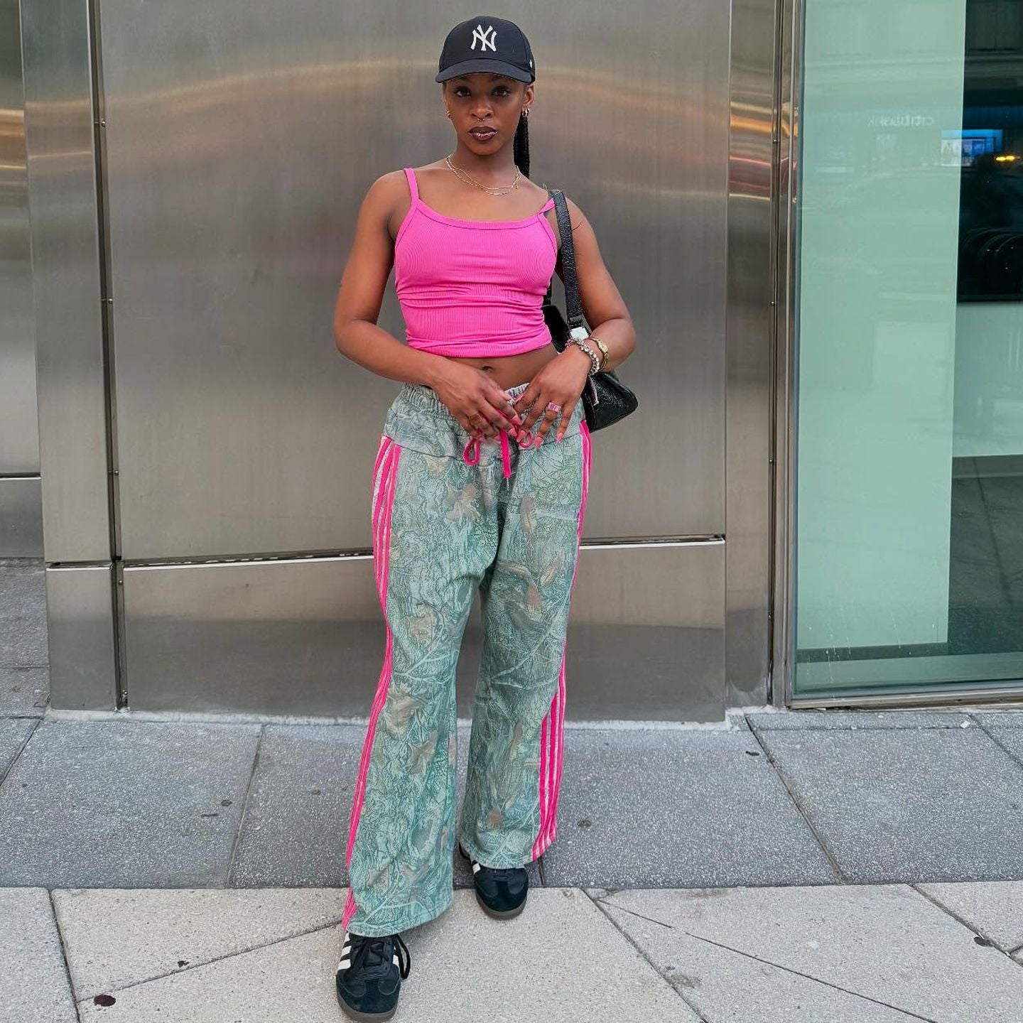 Women's Fashion Casual Printed Straight Leg Pants 3