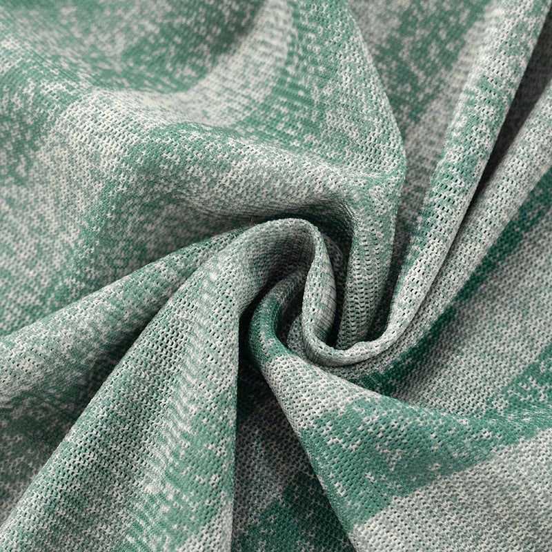 Women's Slim Geometric Pattern Print Round Neck Sleeveless Bodysuit Wide-Leg Pants Two Piece Set 21