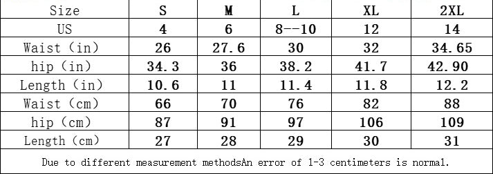 Summer Casual High Waist Stretch Plus Size Ripped Washed Denim Shorts 14