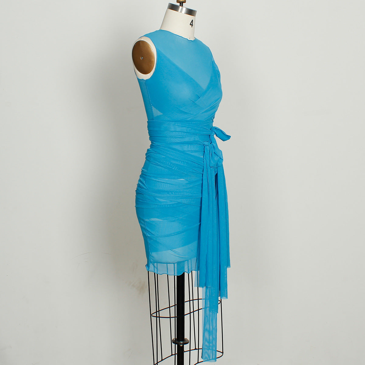 Women sexy mesh dress 10