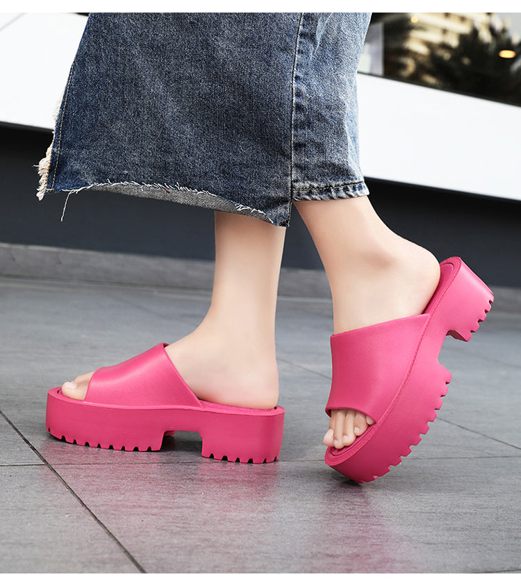 Summer Women's Open Toe Sandals Outdoor Casual Shoes Home Slippers Women's Shoes 9