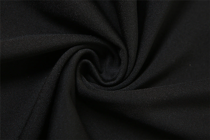 Summer Women's Sexy Hollow See-Through Halter Neck High Waist Tight Fitting Knitting Jumpsuit 16