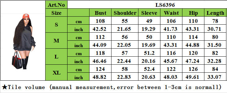 Women's Sexy Style Two-Wear Hooded Dress 7