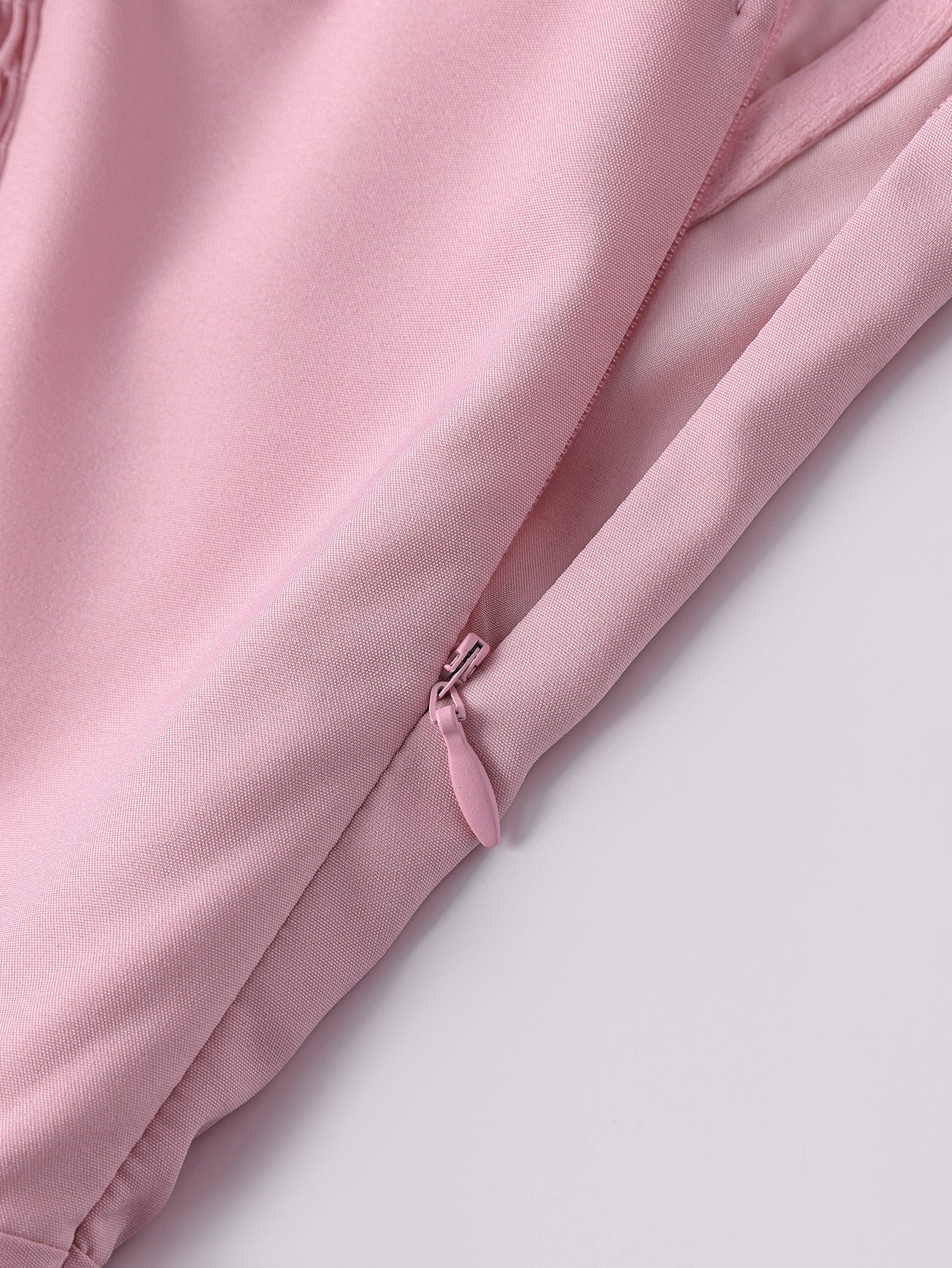 Lace Patchwork Halter Lace-Up A-Line Dress 19