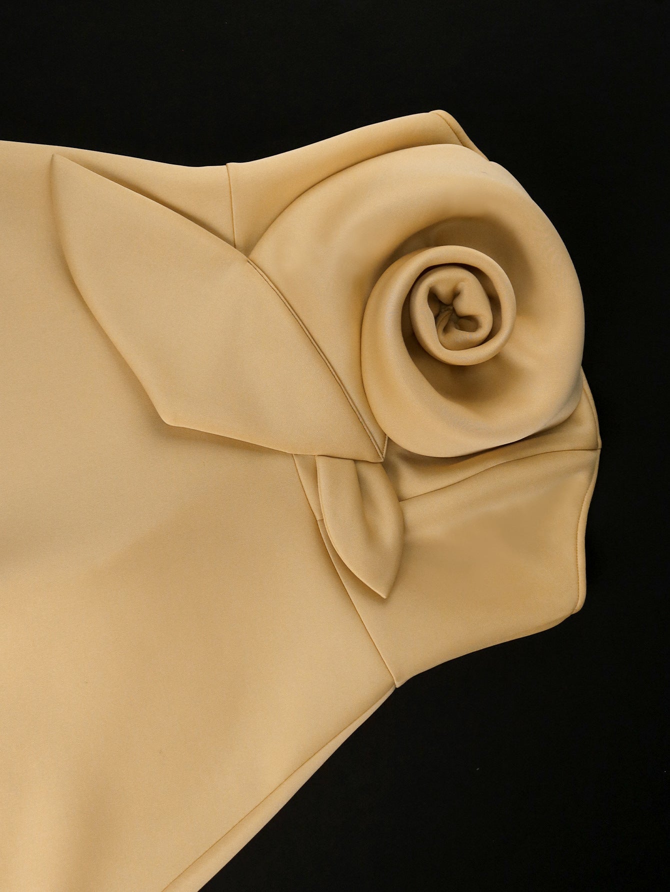 Spring Summer Sexy Low Back Strapless A-Line Slim Waist Luxury Party Dress 7