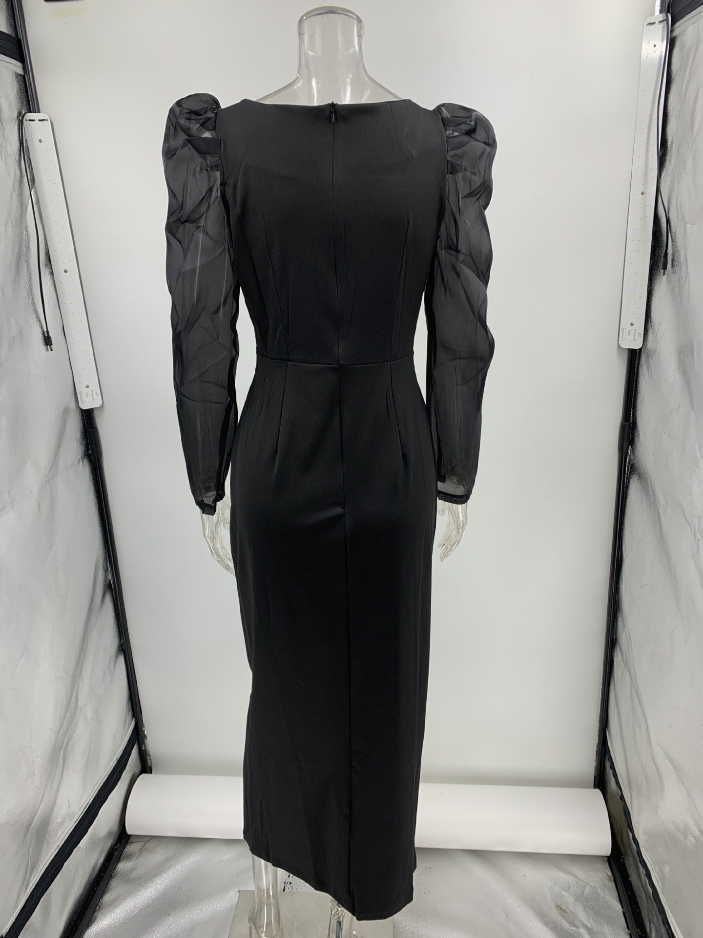 Autumn Long Sleeve Slim Fit Sexy Long Dress 7