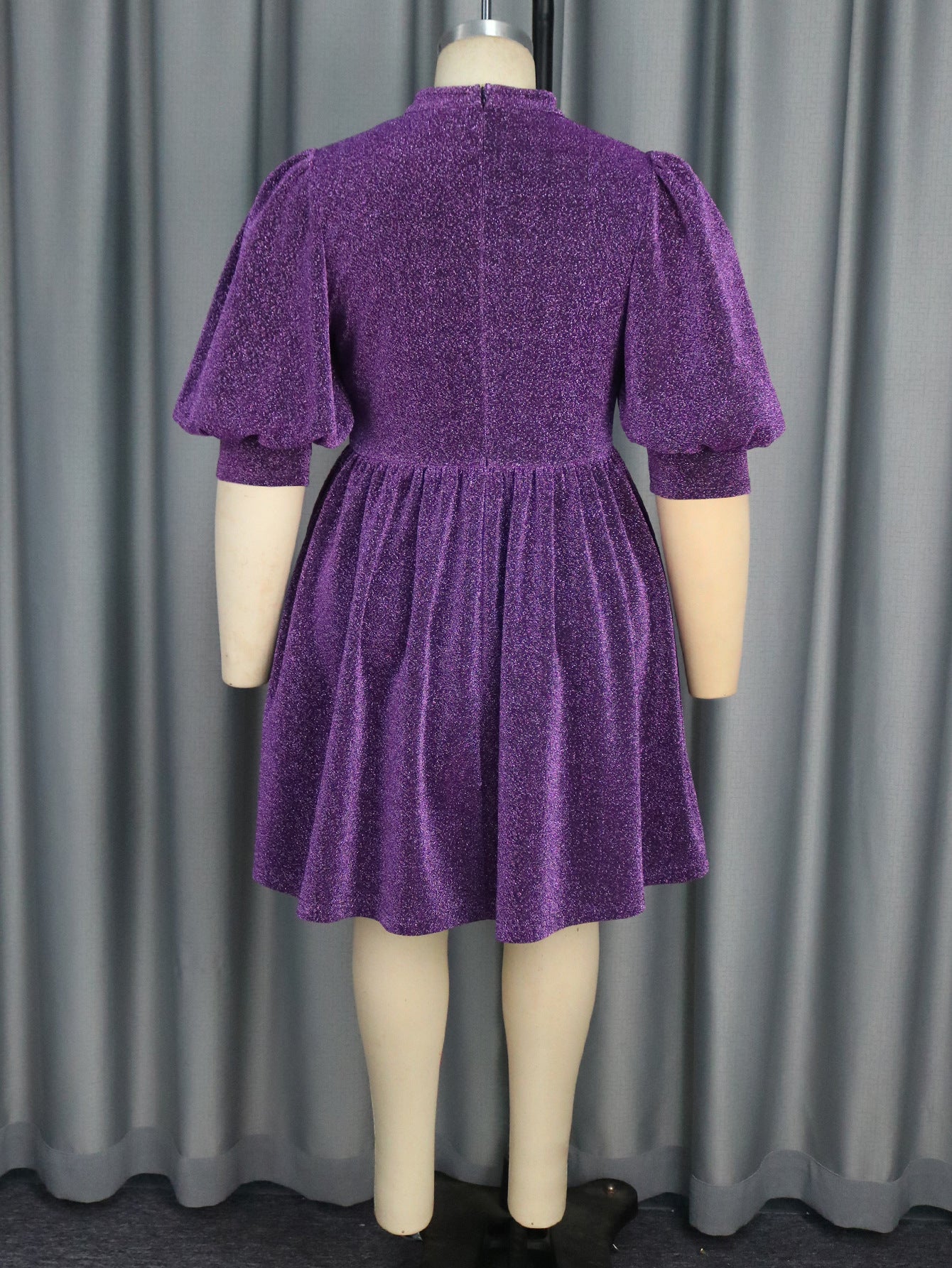 Women Solid Party Formal Party Floral Dresses 11