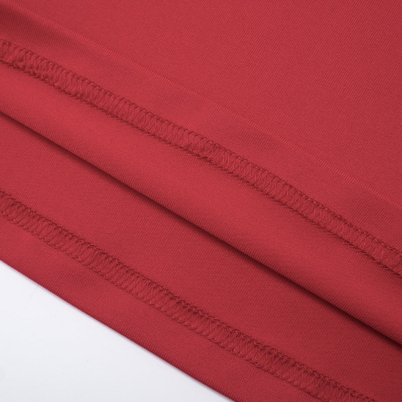 Women's Autumn Solid Color Strapless Sleeveless Hollow-Out Low Back Knot Jumpsuit 15