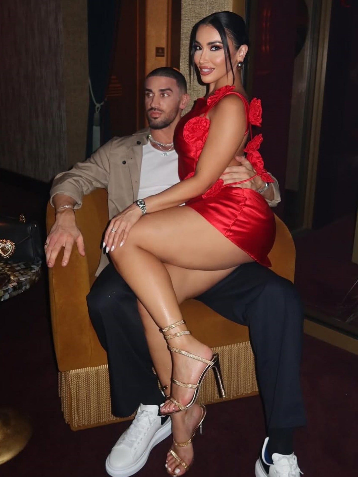 Women summer sexy floral sleeveless bodycon dress. 6