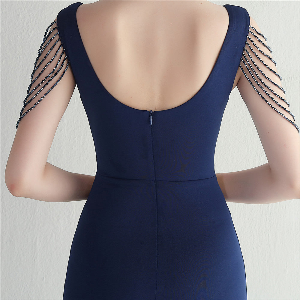 Beaded Gown Dinner Prom Long Evening Dress 30