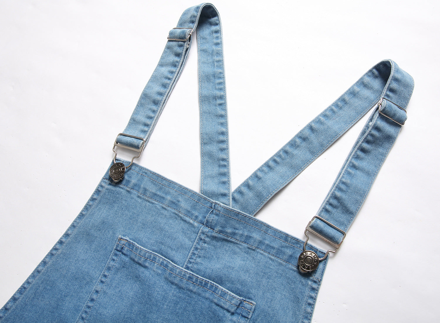 Trendy Men Suspender Denim Rompers Denim Trousers Trendy Overalls Jumpsuit 14