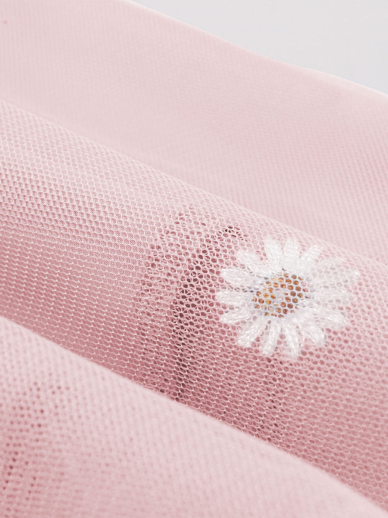 Women Casual Embroidered Square Neck Sunflower French Dress 26