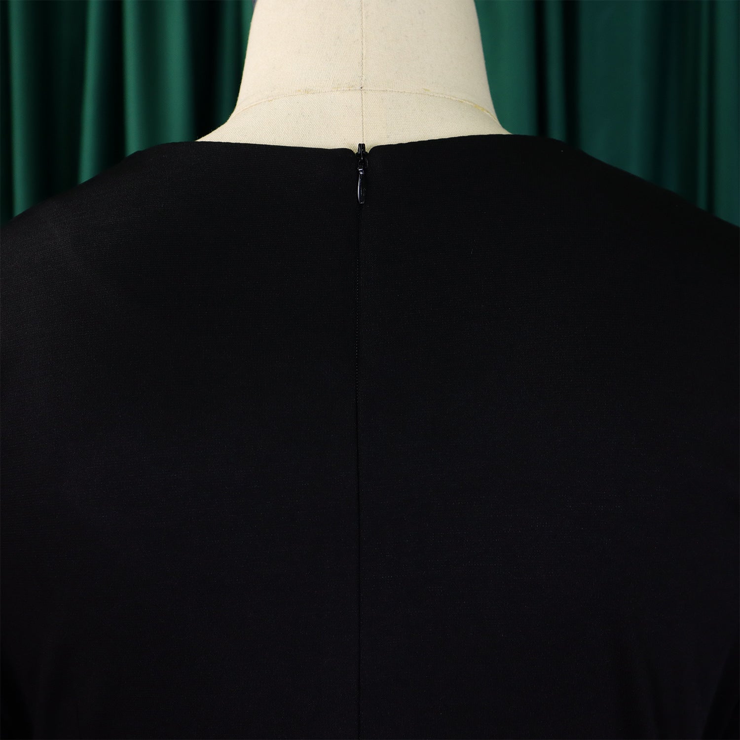 Women's Autumn Winter Fashion V-Neck Solid Color High Waist African Dress 23