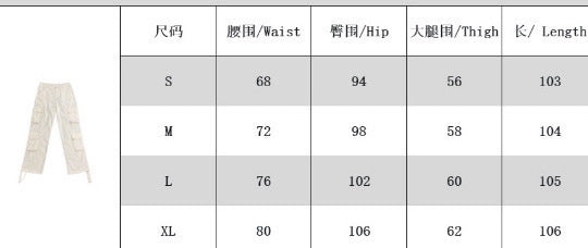 Women Street Hip Hop Low Cargo Pants 20