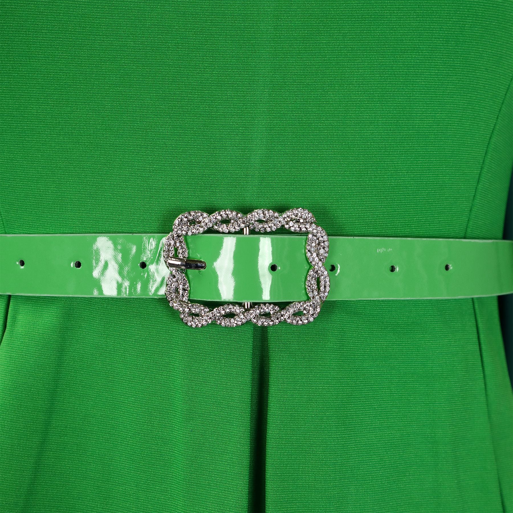 African Women's Turndown Collar Fashion Chic Short Sleeve OL Ruffle Slim Waist Dress 15