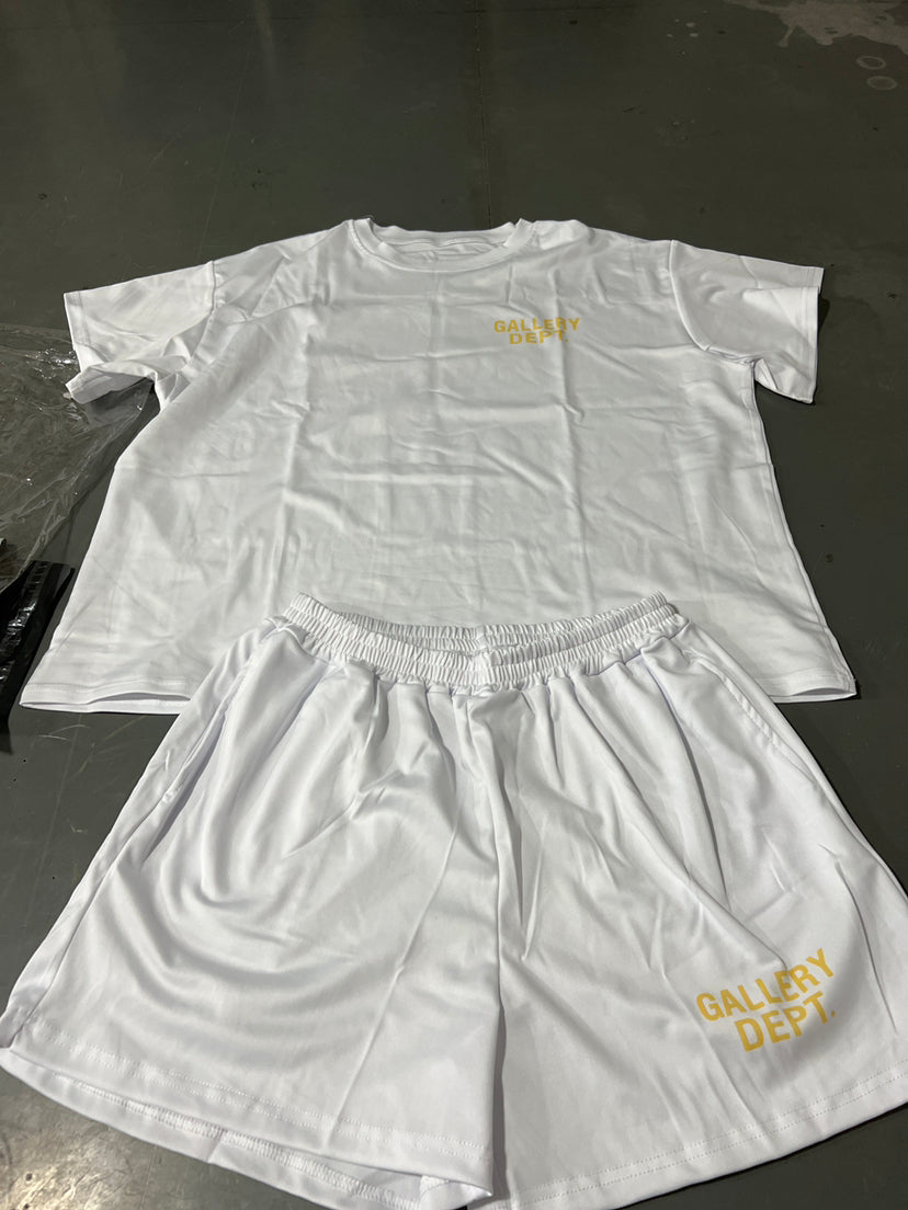 Casual Letter Print T-Shirt Shorts Set 11
