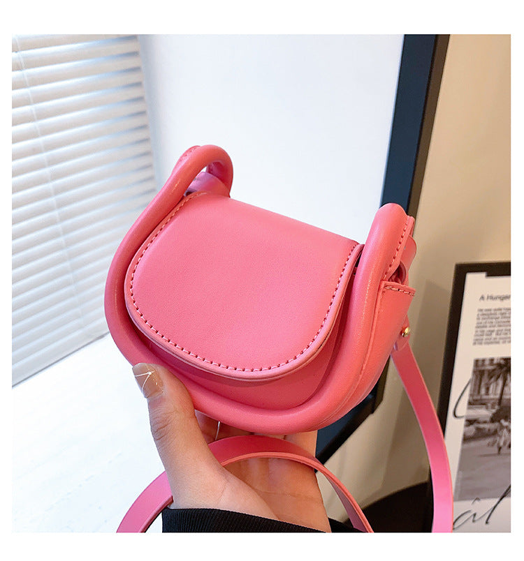 Women summer textured shoulder crossbody bag handbag mini bag 19