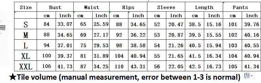 Women Soild long-sleeved Top and trousers Two Piece Set 11