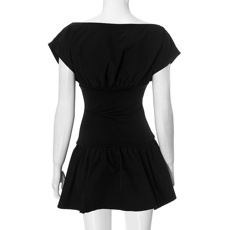 Women's Chic Elegant Solid Color Slim Dress 10