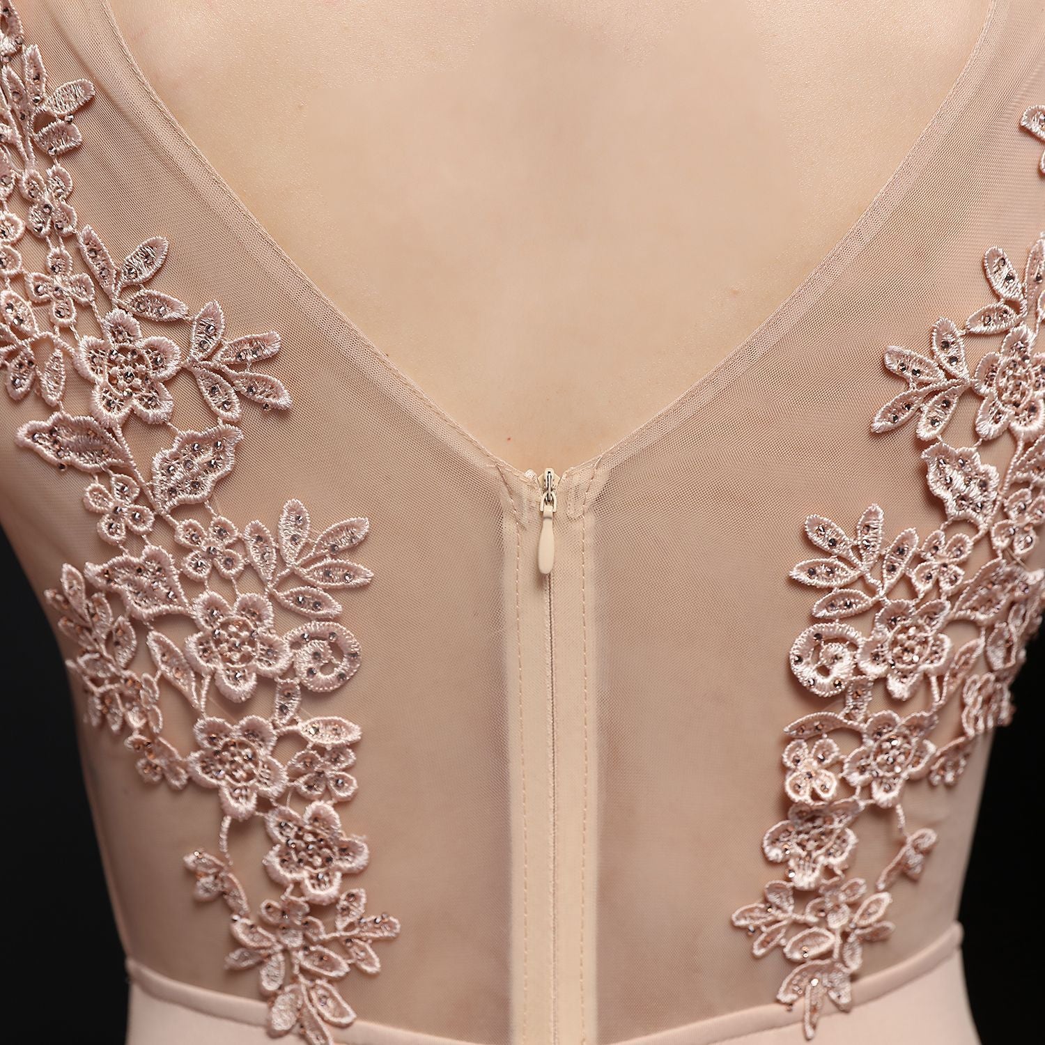 Summer Half Sleeve Mermaid Evening Dress 25