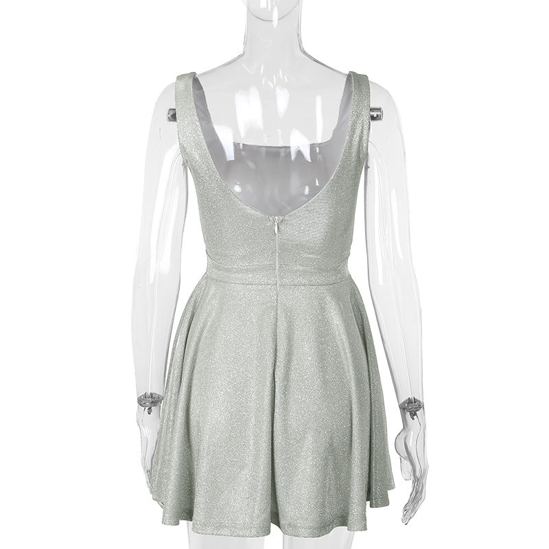 Women Suspender Dress 7