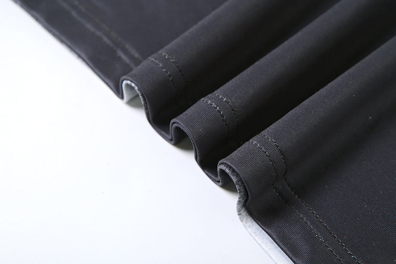 Spring Summer Women's Print High Neck Bodycon Dress 11