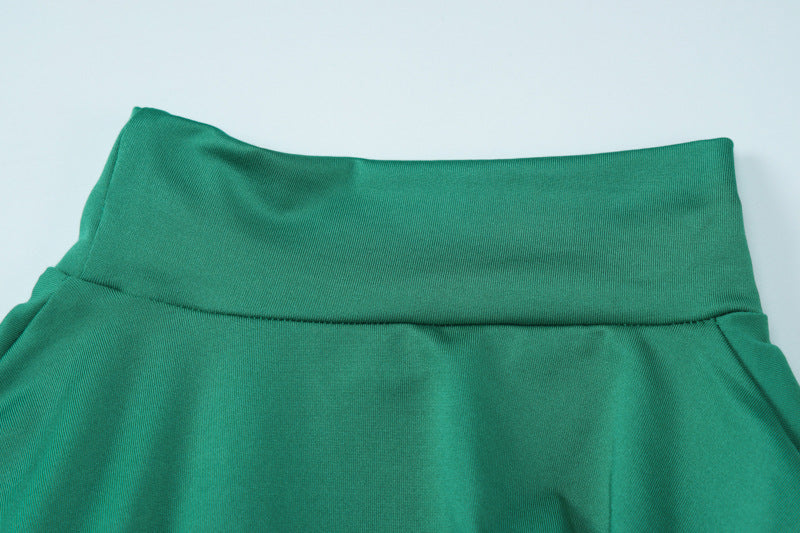 Women's Winter Fashion Sexy Hollow Slim High Neck Long Sleeve Dress 16