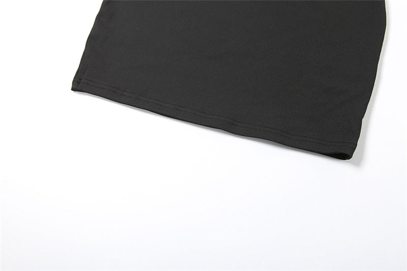 Women Summer Suspender Bodycon Dress 14