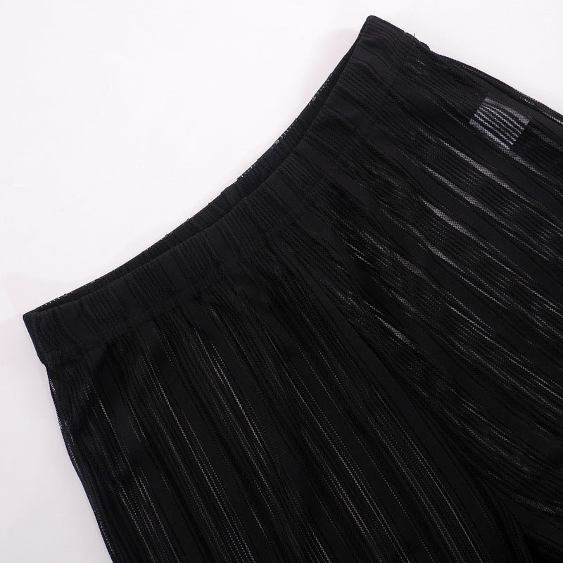 Summer Women 's Fashionable Vest Top Tight Fitting Pants Casual Two Piece Set 17