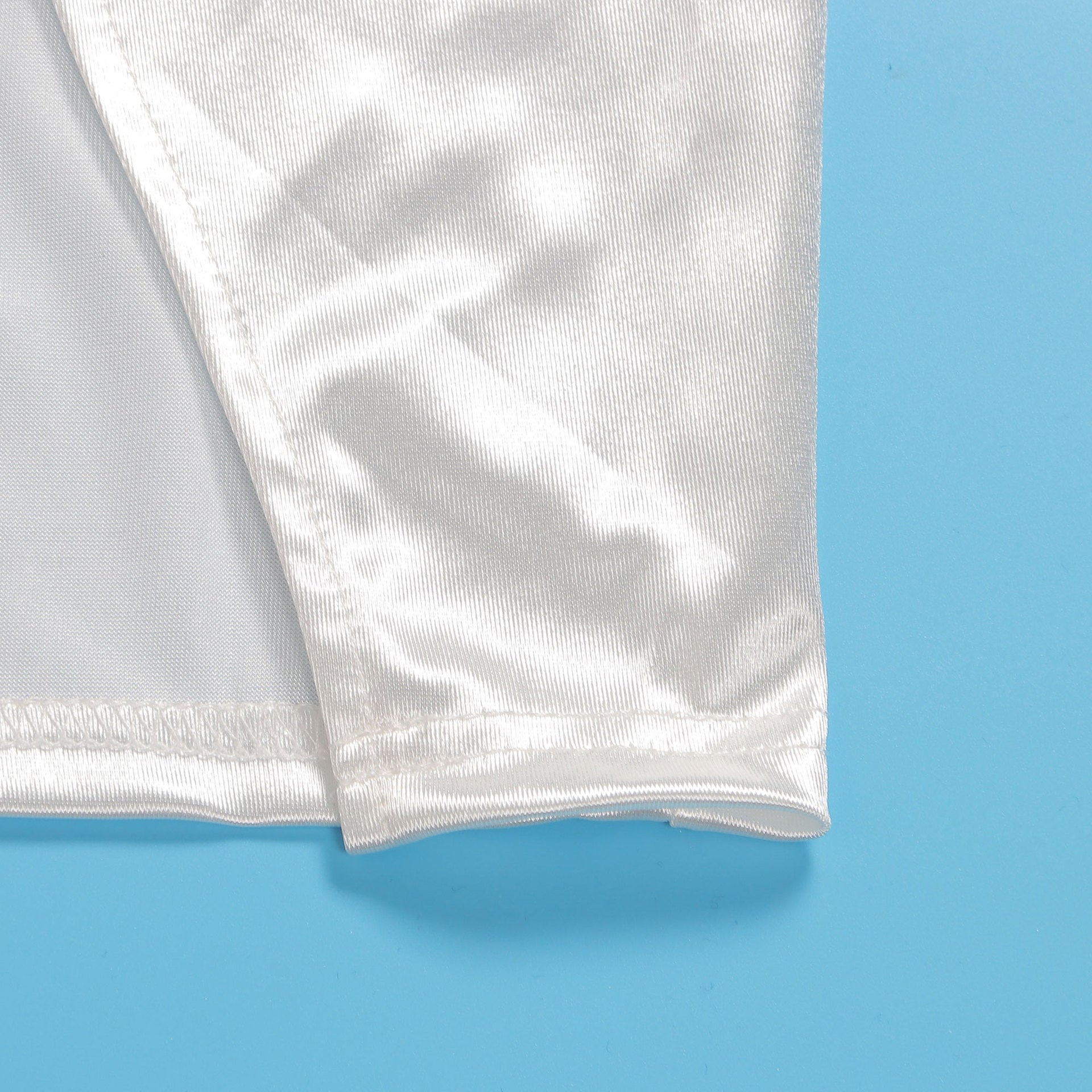 Sexy Square Collar Tight Fitting Stretch Sequin Slit Bodycon Dress 32