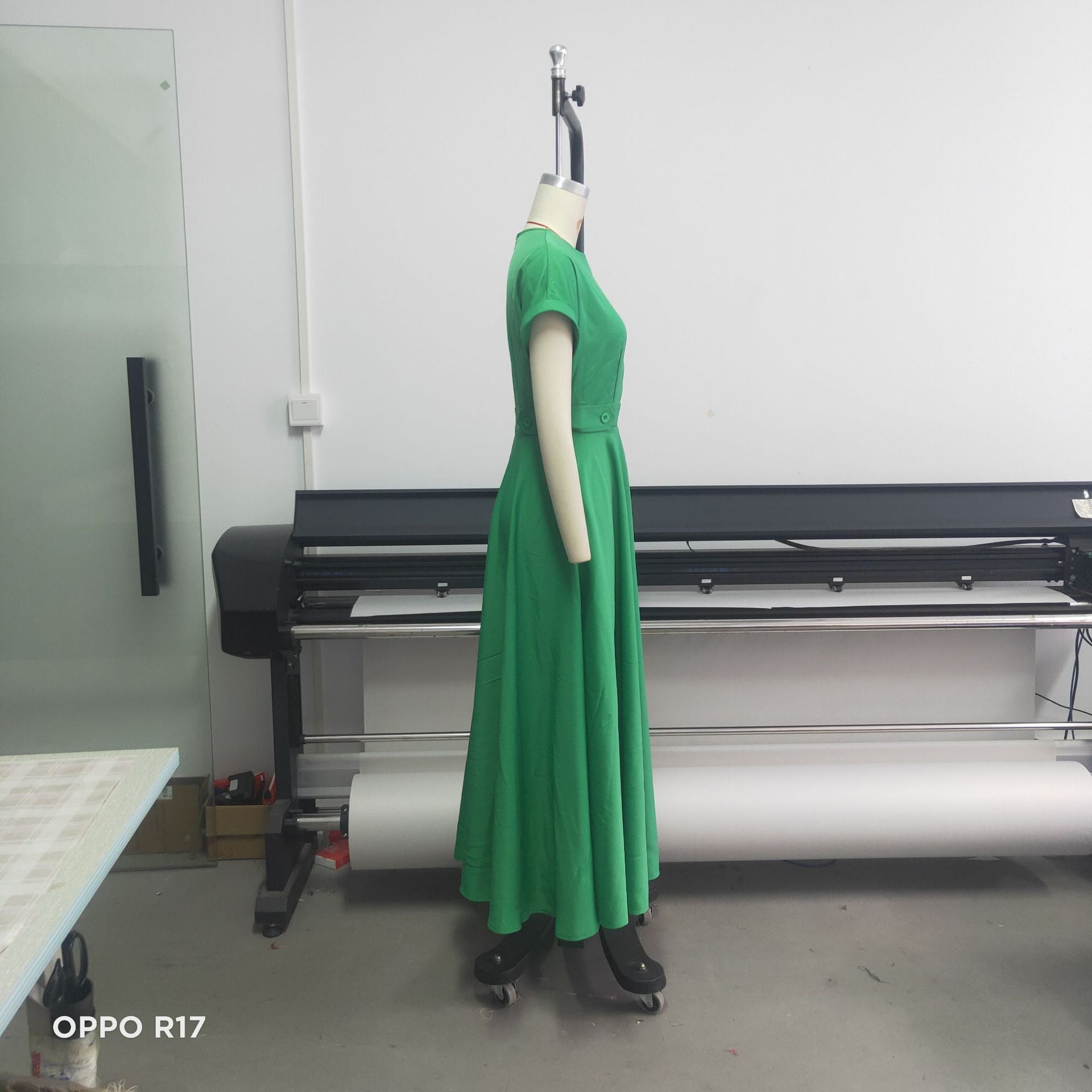 Women Short-Sleeved Round Neck Dress 8