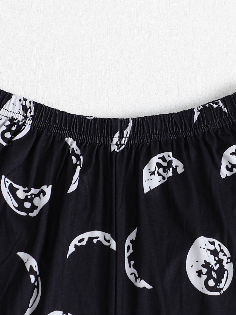 Flying Sleeve T-Shirt Trousers Women's Home Clothes  Summer Pajamas 10