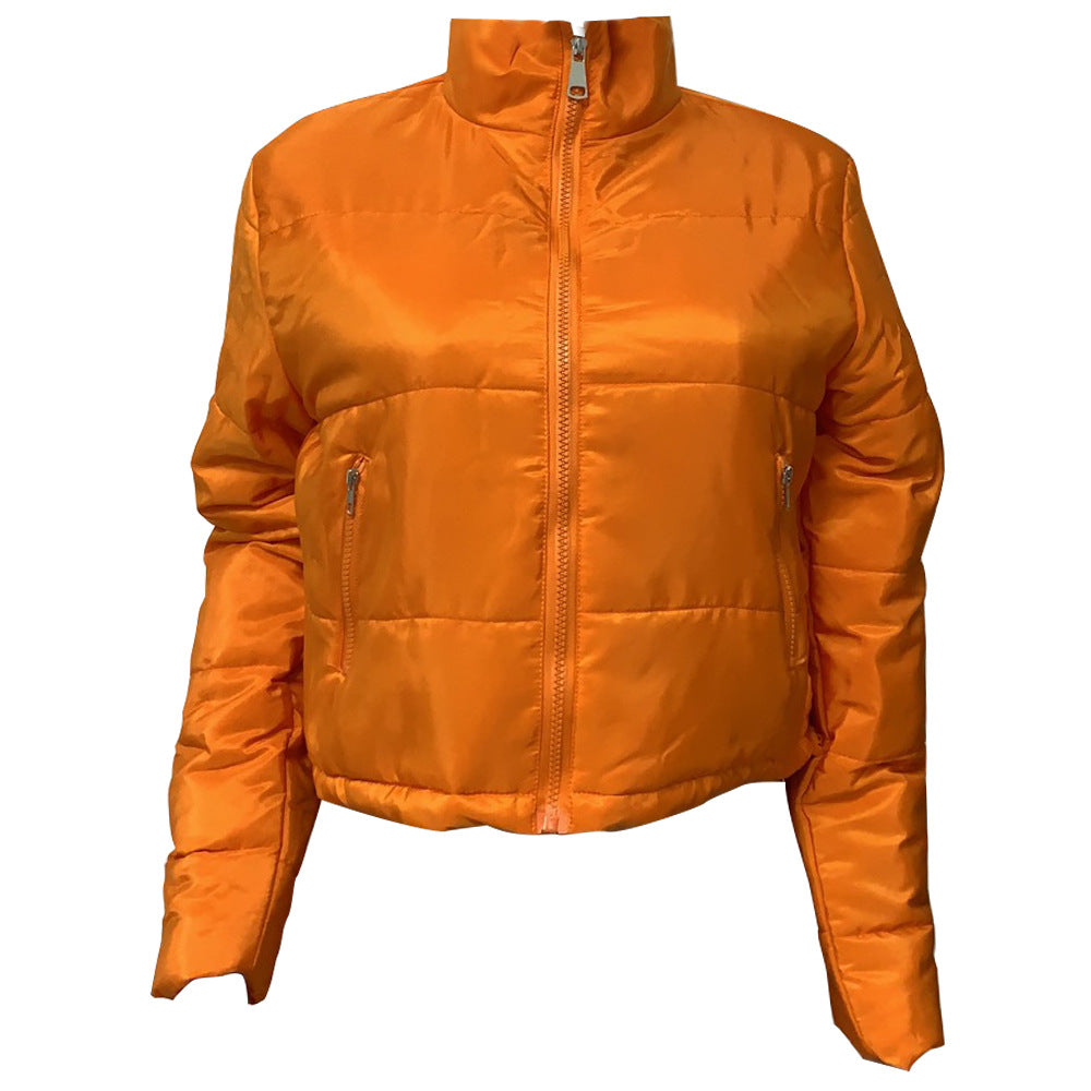 Women Winter Casual Solid Padded Jacket 20