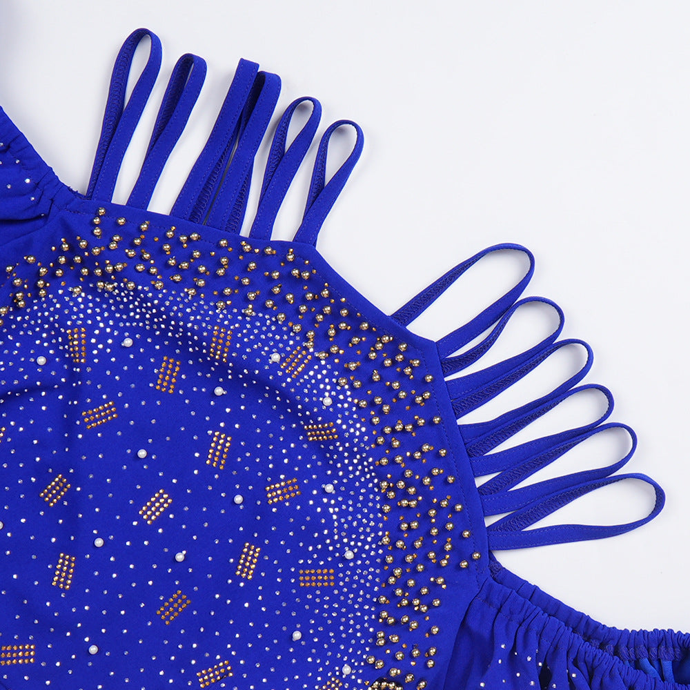 Plus size African Women formal party party dress 16