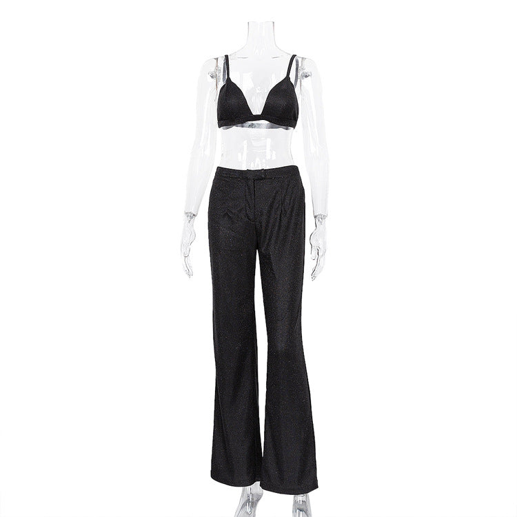 Women Sexy Camisole and Pant and Suit Set 10