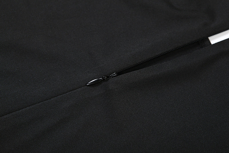 Women Fall/Winter Long-Sleeved Sexy Cutout Lace-Up Jumpsuit 30