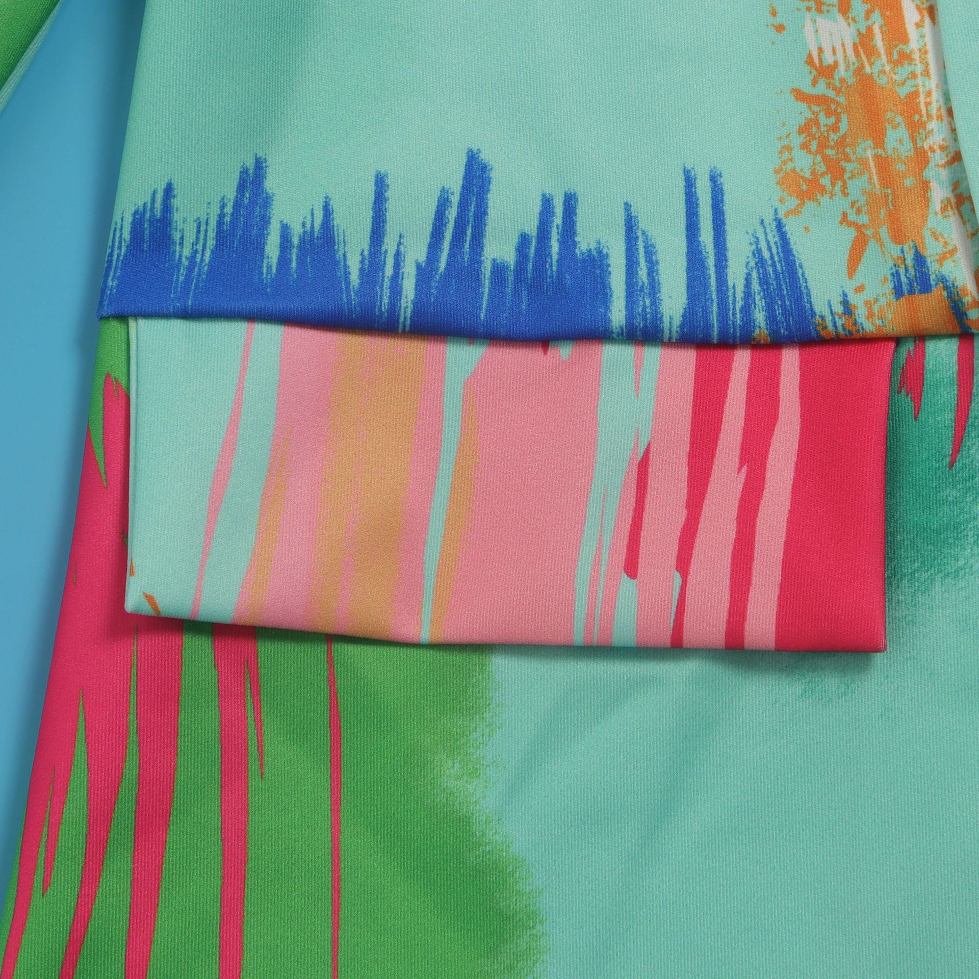 Casual Fashion Multi-Color Print Fashion Blazer Top 35