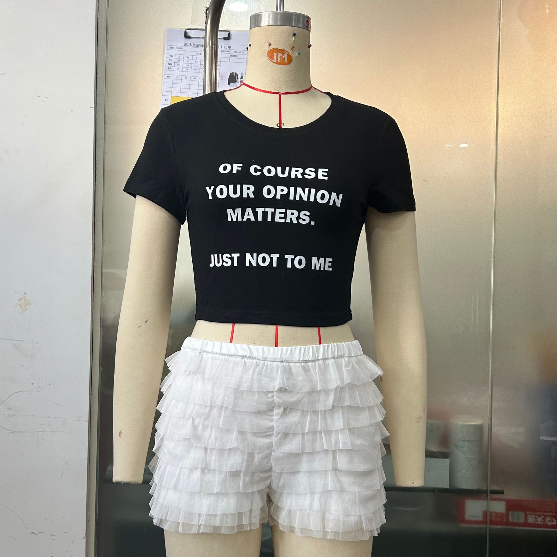 Women Sexy Ruffle Edge Wave Solid Shorts 7