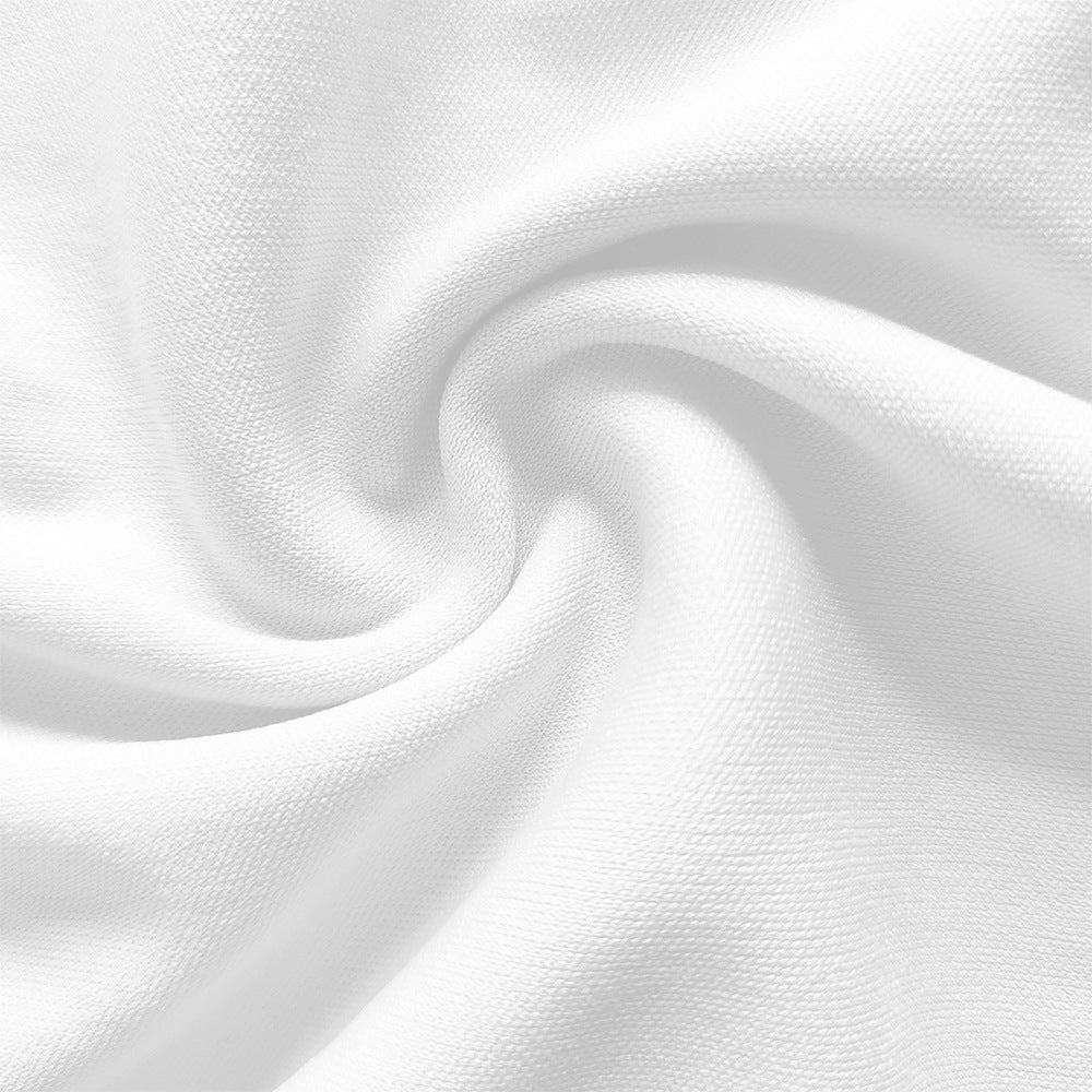 Women Casual Denim Patchwork Short-sleeved Top and Shorts Two-piece Set 19