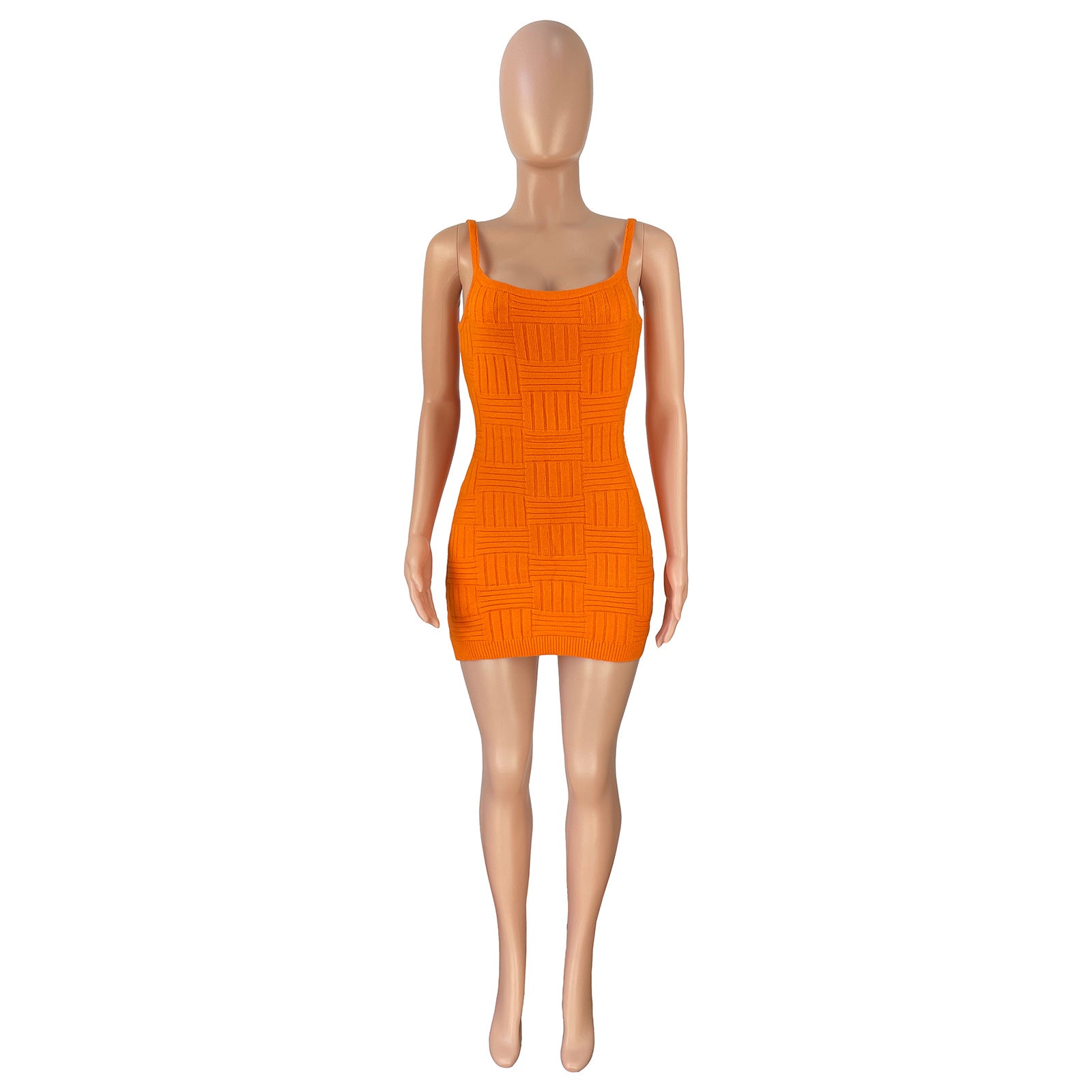 Women Sleeveless Sling Bodycon Dress 11