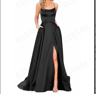 Solid Color Bridesmaid Dresses Long Maxi Dress Slim Fit Off Shoulder Bridesmaid Evening Dress 33