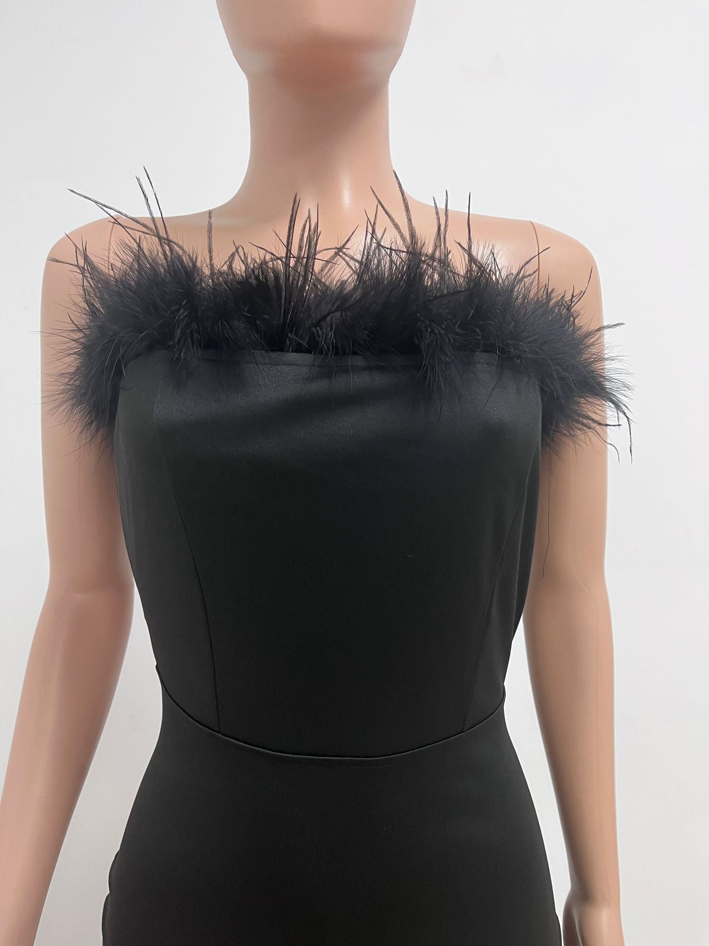 Women Solid Backless Sleeveless Bodycon Dress 15