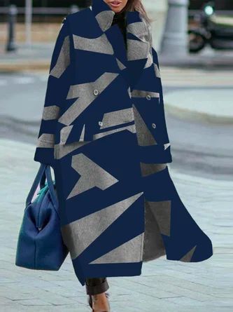 Winter And Autumn Women's Loose Coat 11