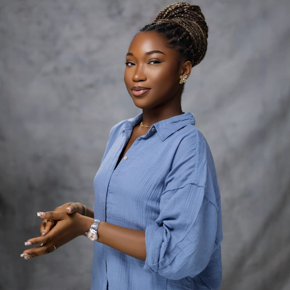 Women Turndown Collar Long-Sleeved Shirt and Pants Two-Piece Set 5