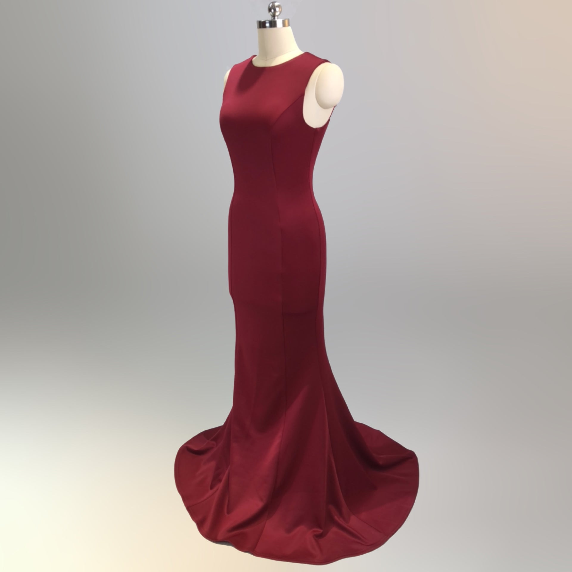 Bridal Wedding Long Formal Party Elegant Fishtail Engagement Evening Dress 13