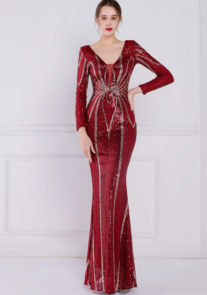 sequins plus Plus Size Fat Size Formal Party Evening Dress