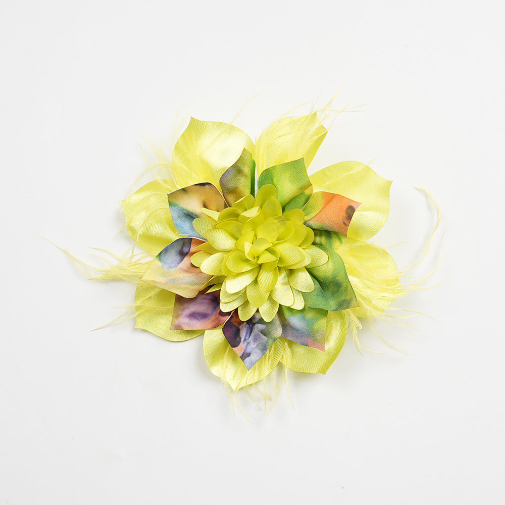 Plus Size Women Spring and Summer Tie-Dye Print Dress 27